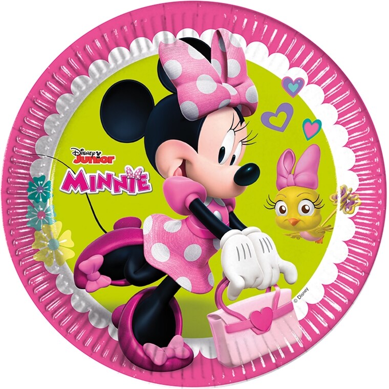 Product Image for Minnie Happy Helper - Tallrikar 8-pack