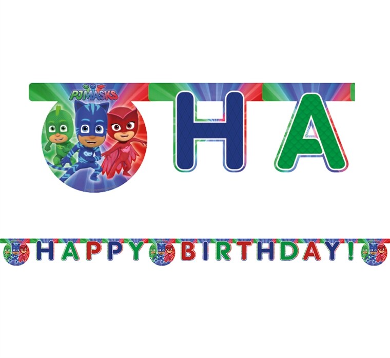 Product Image for Pyjamashjältarna - Girlang Happy Birthday