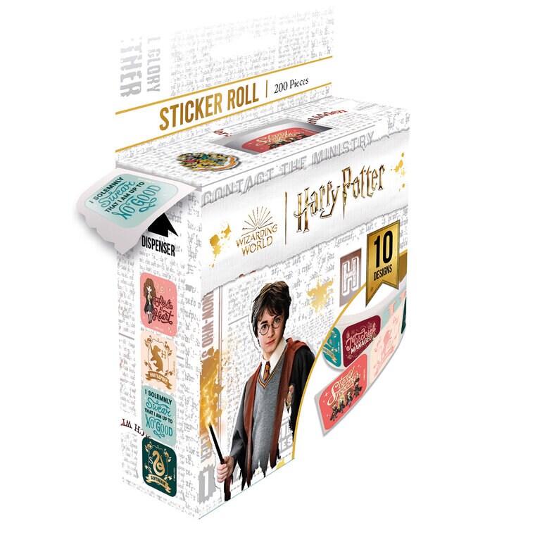 Product Image for Harry Potter - Klistermärken på rulle 200 st.
