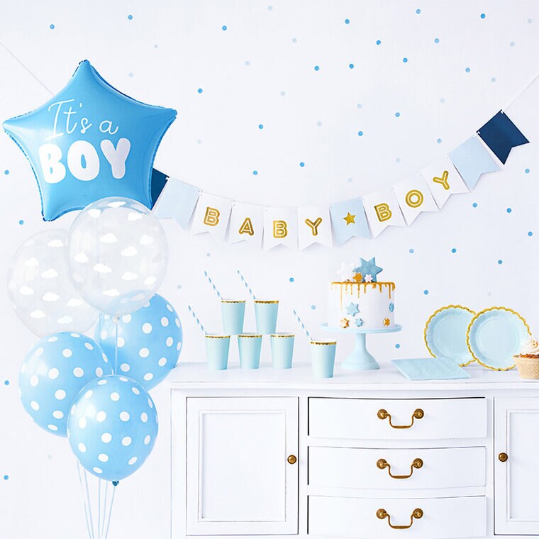 Product Image for Babyshowerpaket, It´s a boy 49 delar