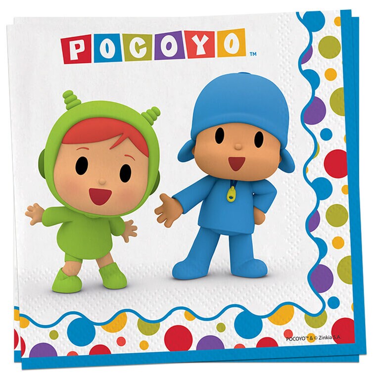 Product Image for Pocoyo - Servetter 20-pack
