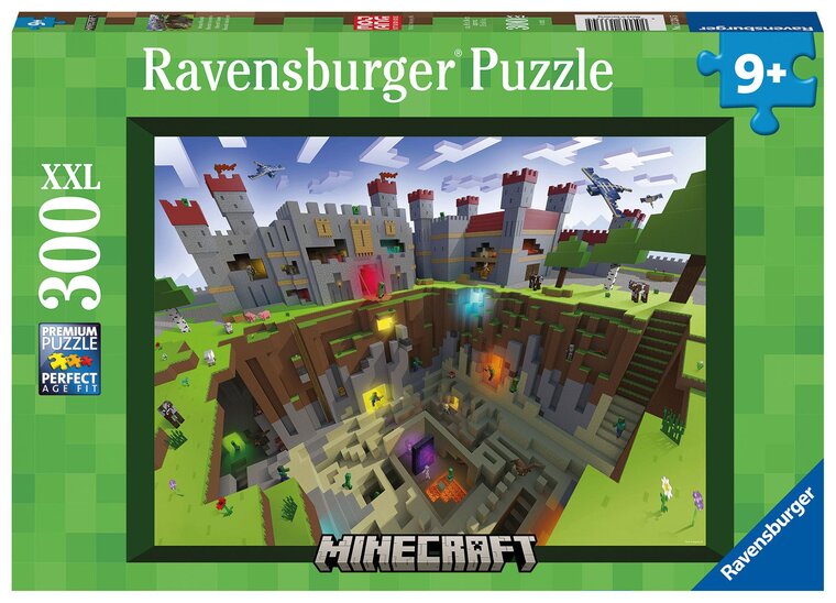 Product Image for Ravensburger Pussel - Minecraft Cutaway 300 bitar XXL