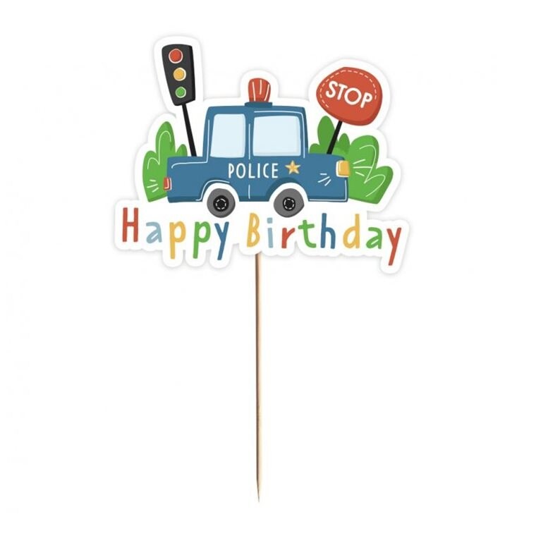 Product Image for Cake Topper Polisbil