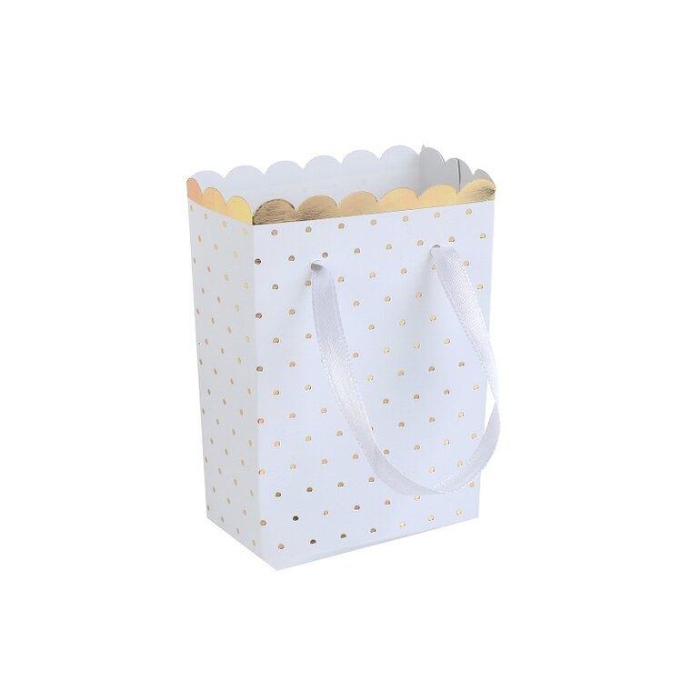 Product Image for Små Presentpåsar - Vita & Guld 6-pack