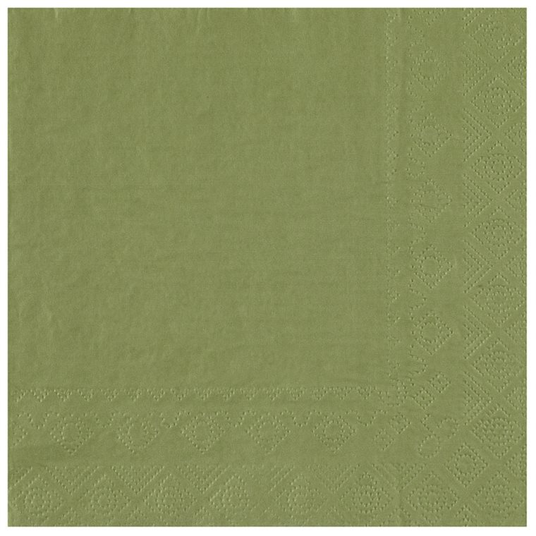 Product Image for Servetter - Olivgröna 25-pack