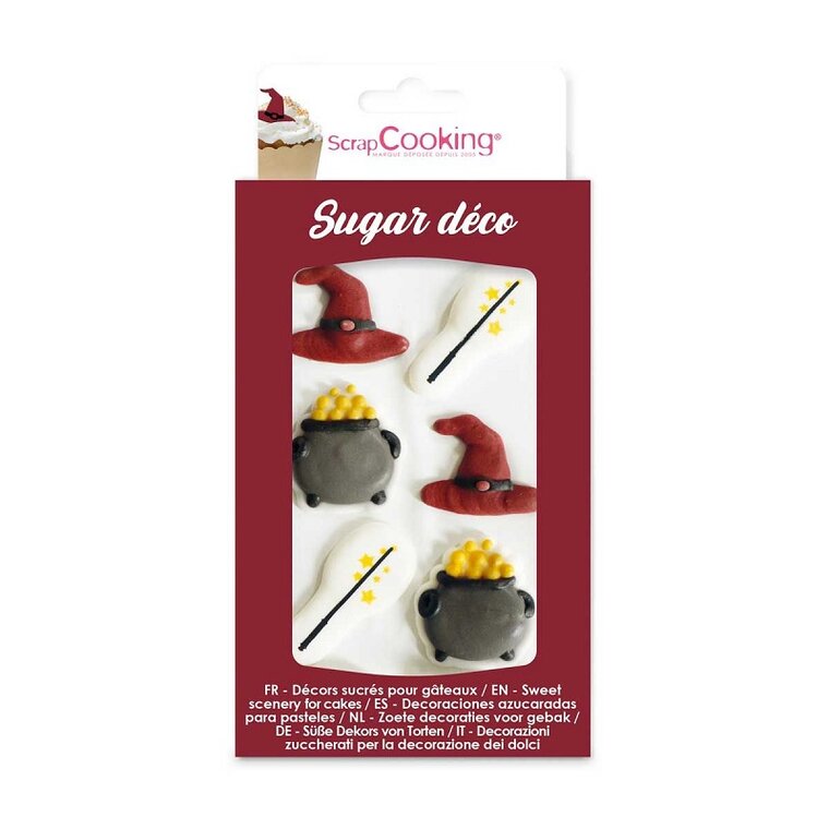 Product Image for ScrapCooking - Sockerdekorationer Wizard 6-pack