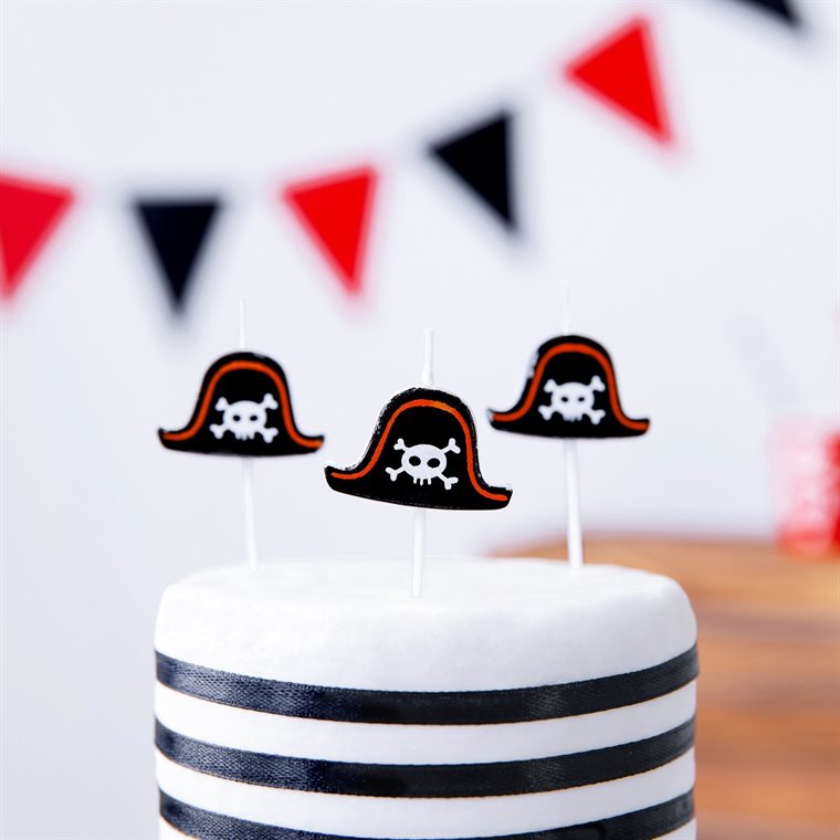Product Image for Tårtljus - Pirat Party 5-pack