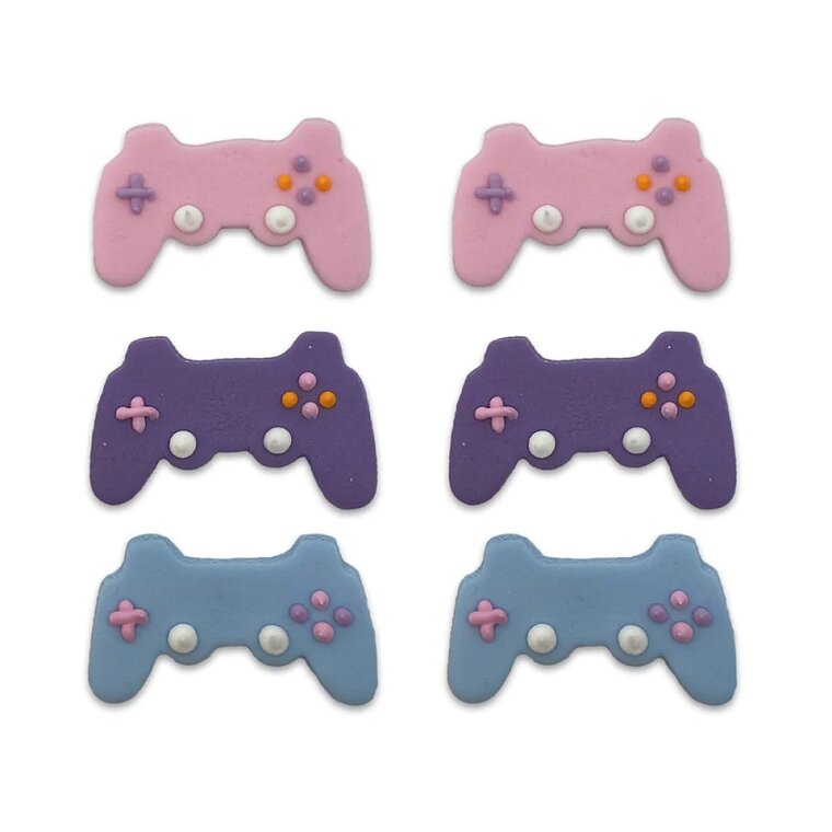 Product Image for Sockerdekorationer - Spelkontroller 6-pack