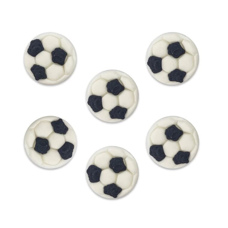 Product Image for Sockerdekorationer - Fotbollar 6-pack
