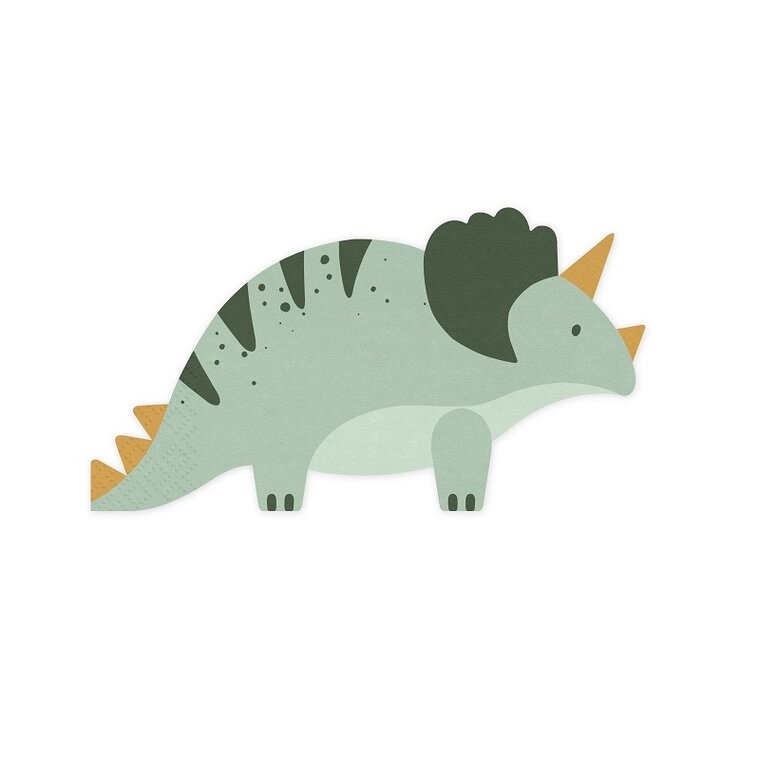 Product Image for Servetter - Dinosaurie Triceratops 12-pack