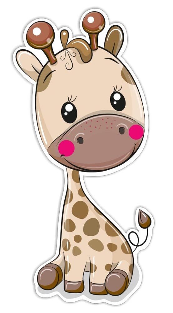 Product Image for Giraff Väggdekoration till Barnrum 3D