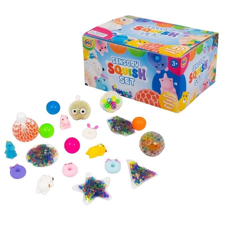 Product Image for Squeeze och Squish leksaker 20-pack