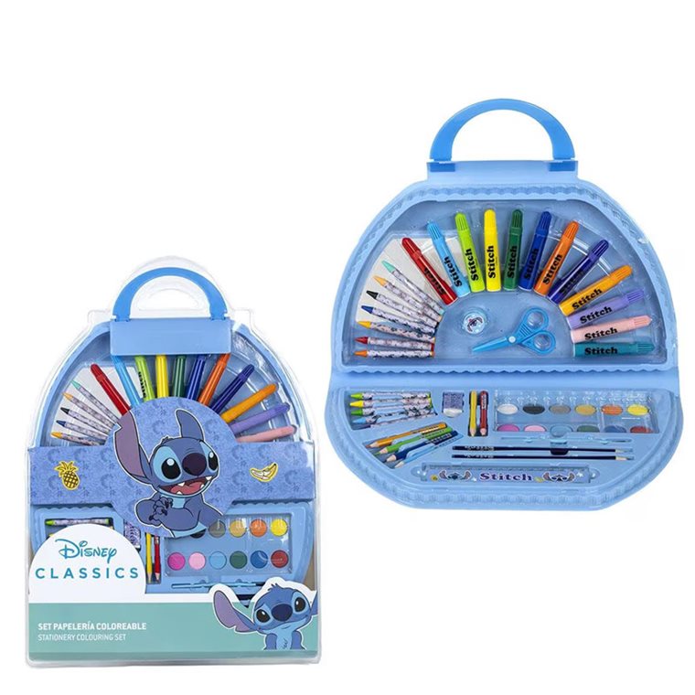 Product Image for Stitch - Rit och Målarset 50 delar