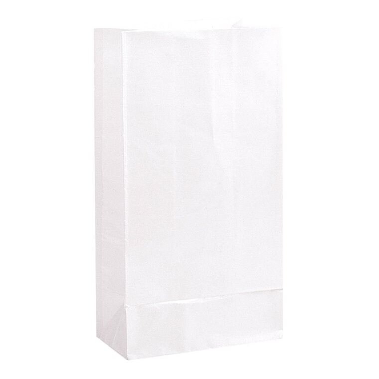 Product Image for Kalaspåsar i papper - Vita 12-pack
