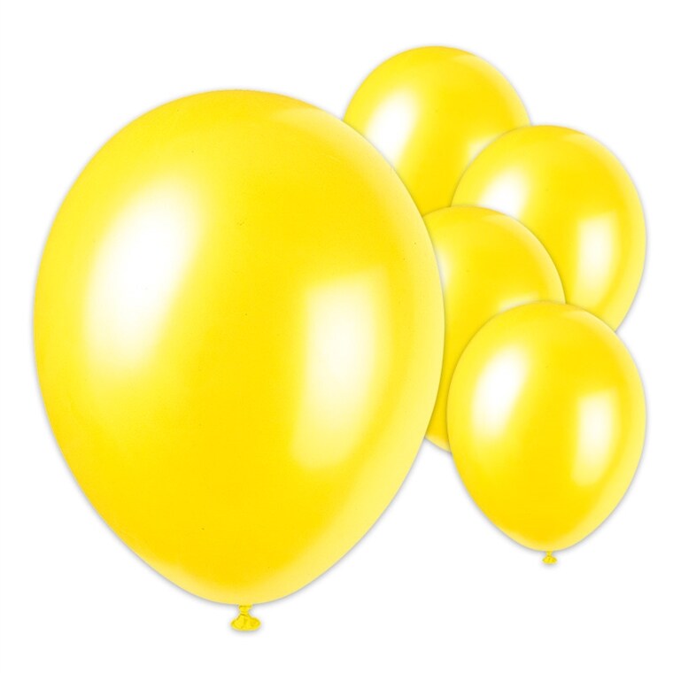 Product Image for Ballonger - Gul Metallic 10-pack