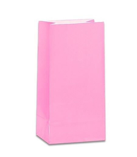 Product Image for Kalaspåsar i papper - Ljusrosa 12-pack