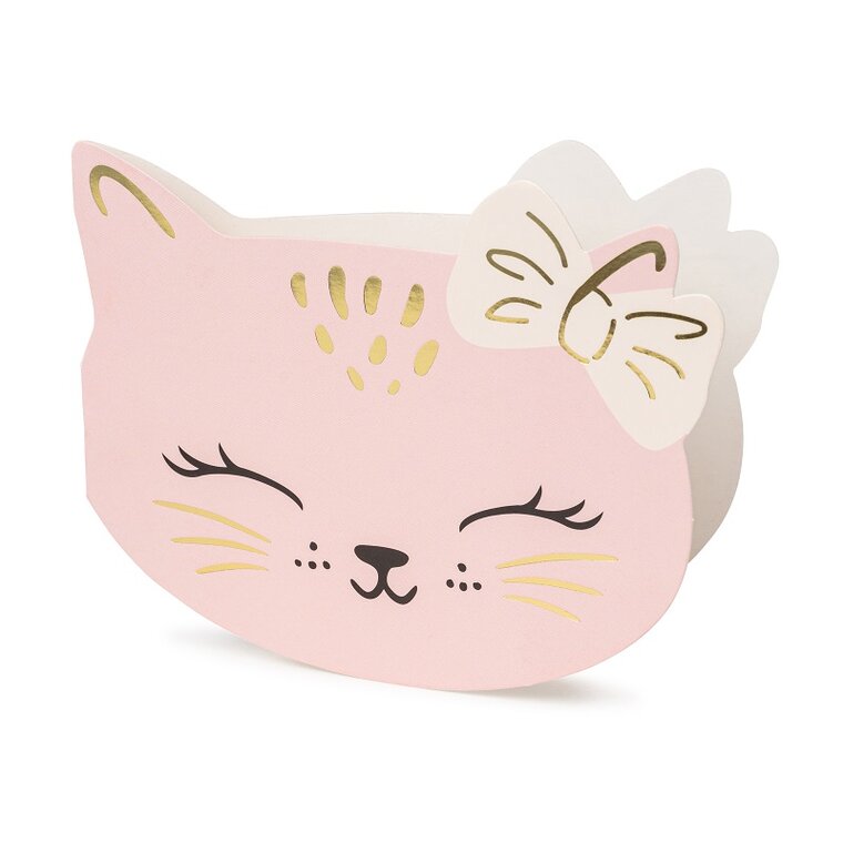Product Image for Cat Paws - Inbjudningskort med kuvert 6-pack