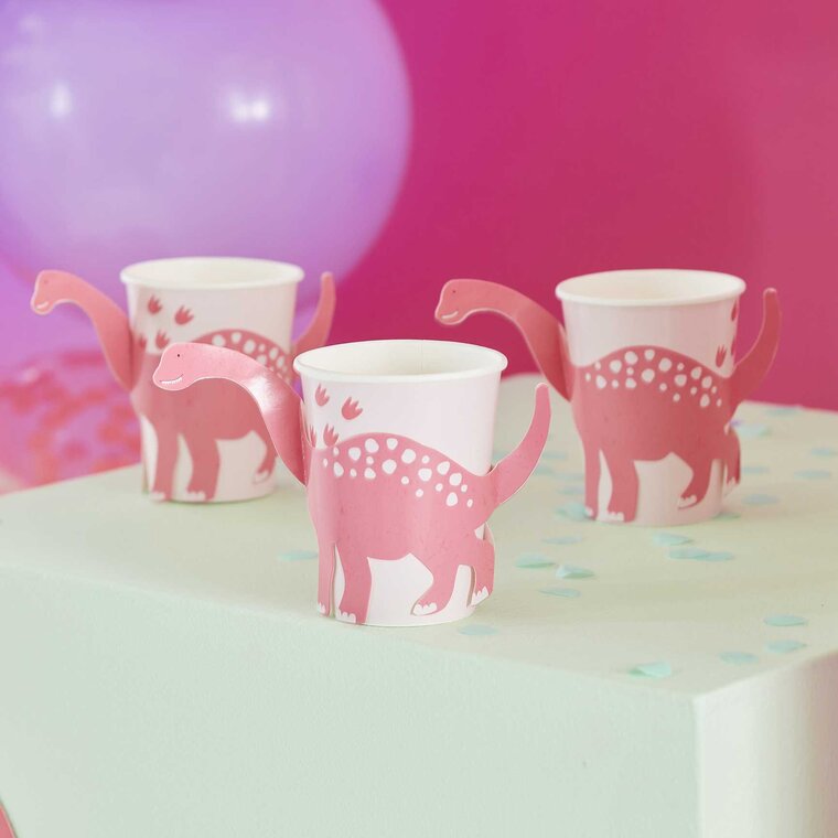 Product Image for Dinosaur Roar Pink - Muggar 8-pack
