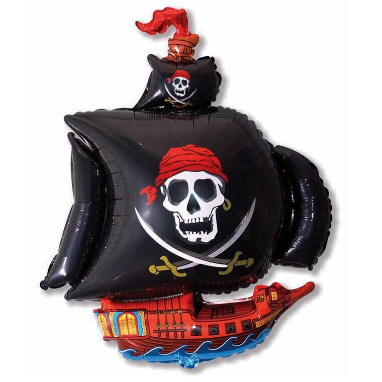 Product Image for Piratskepp Folieballong 103 x 78 cm