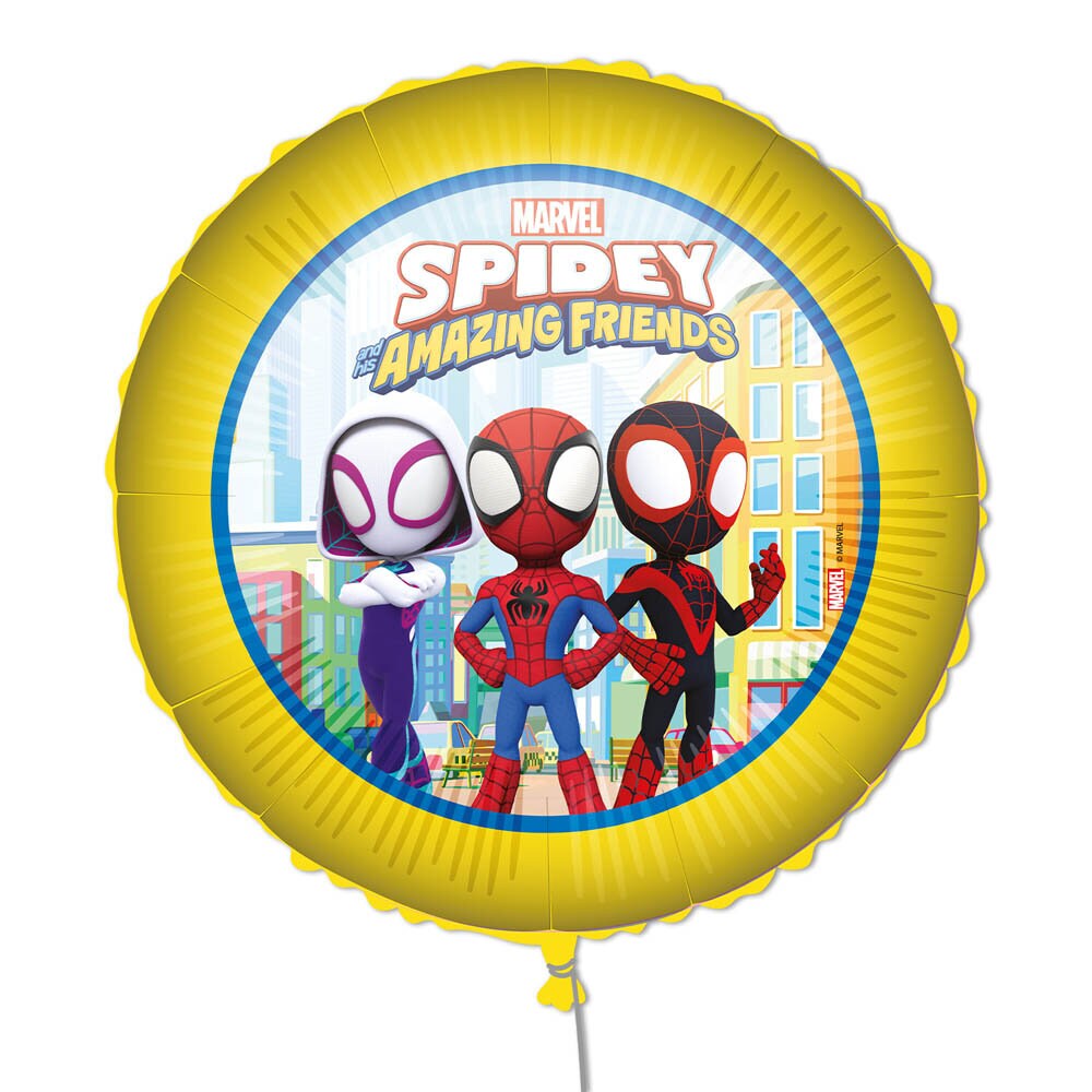 Spidey - Folieballong med ballongvikt