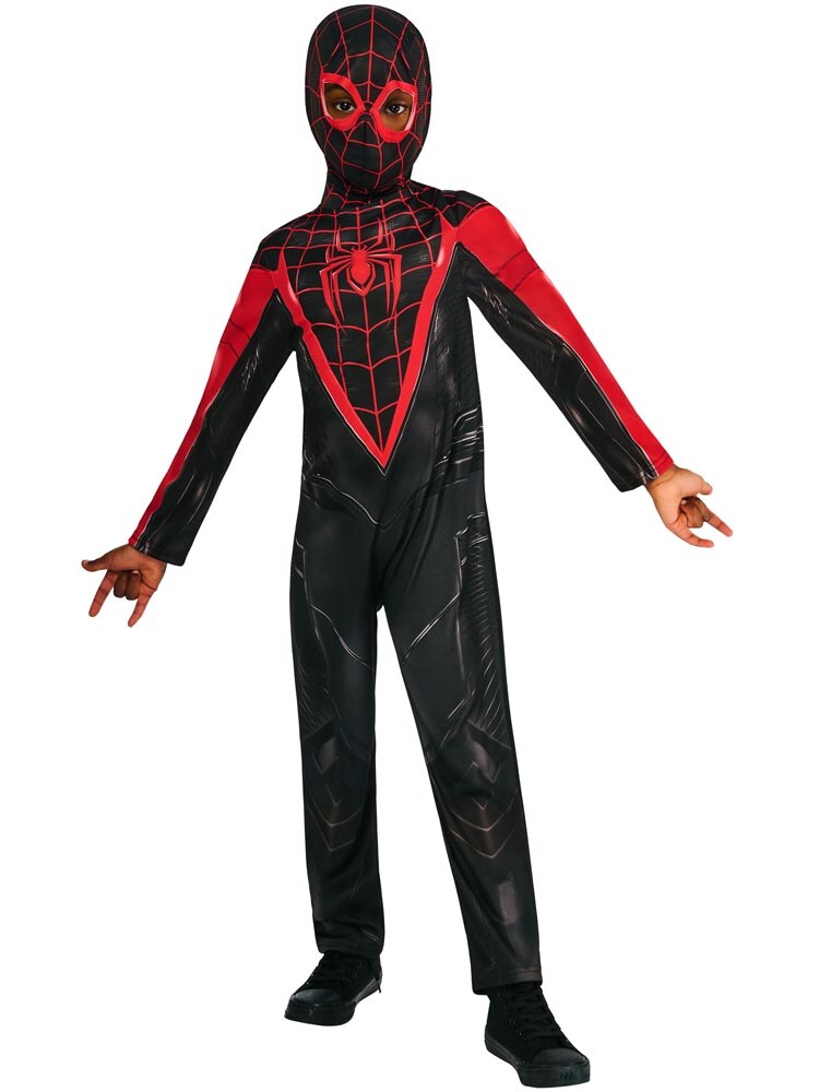 Spiderman Miles Morales Maskeraddräkt 5-6 år