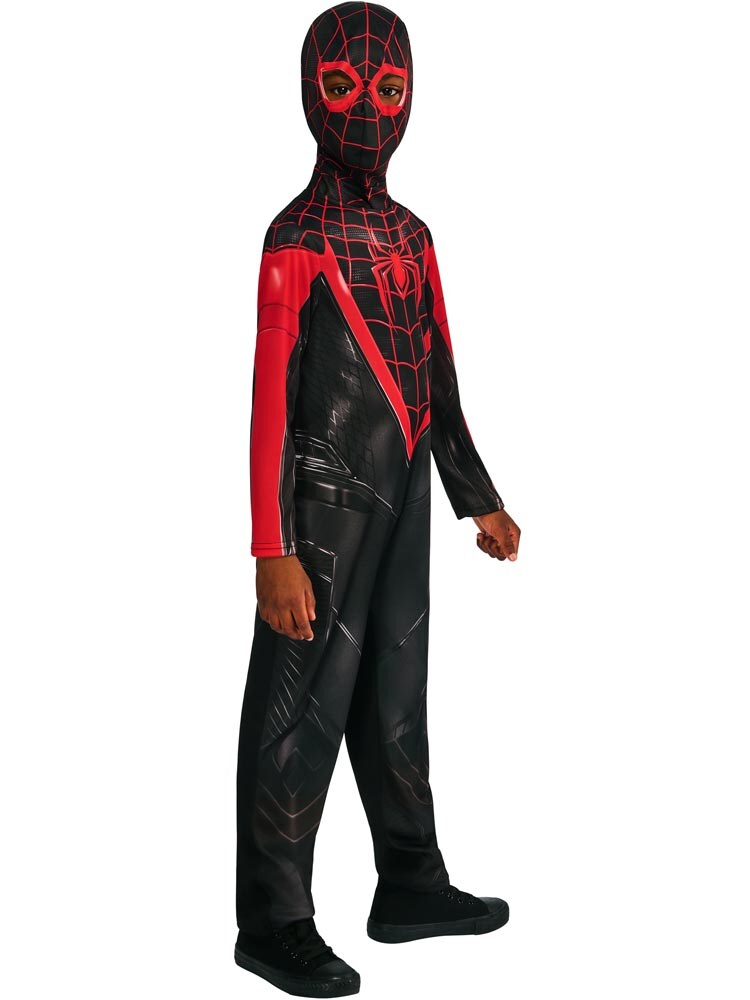 Spiderman Miles Morales Maskeraddräkt 7-8 år