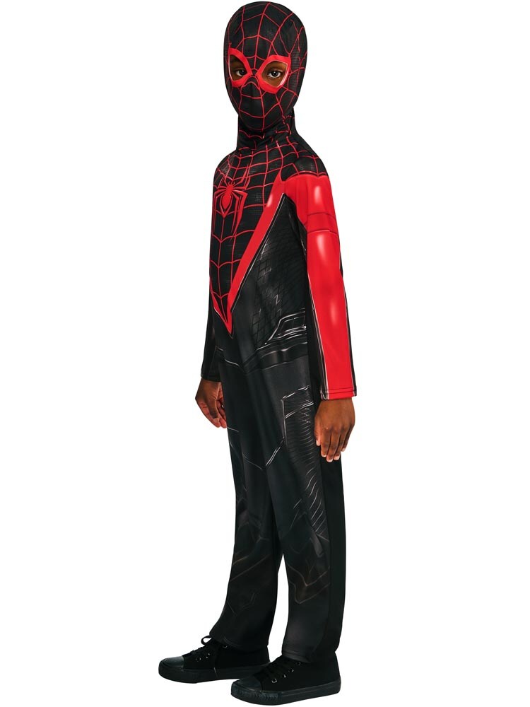 Spiderman Miles Morales Maskeraddräkt 7-8 år