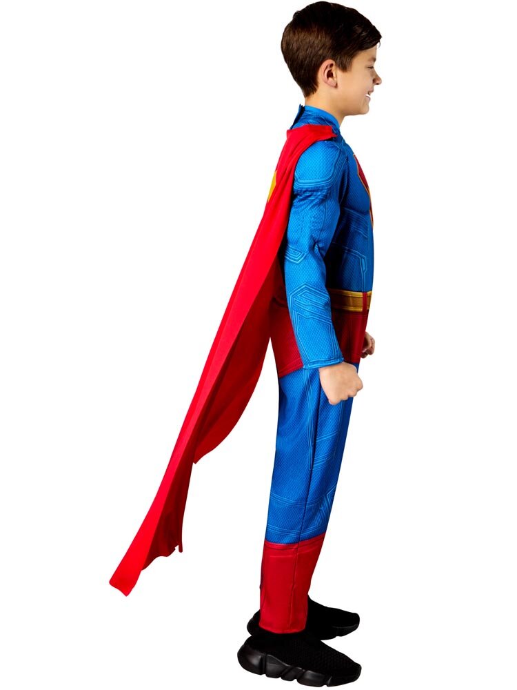Superman Deluxe Maskeraddräkt Barn 7-8 år