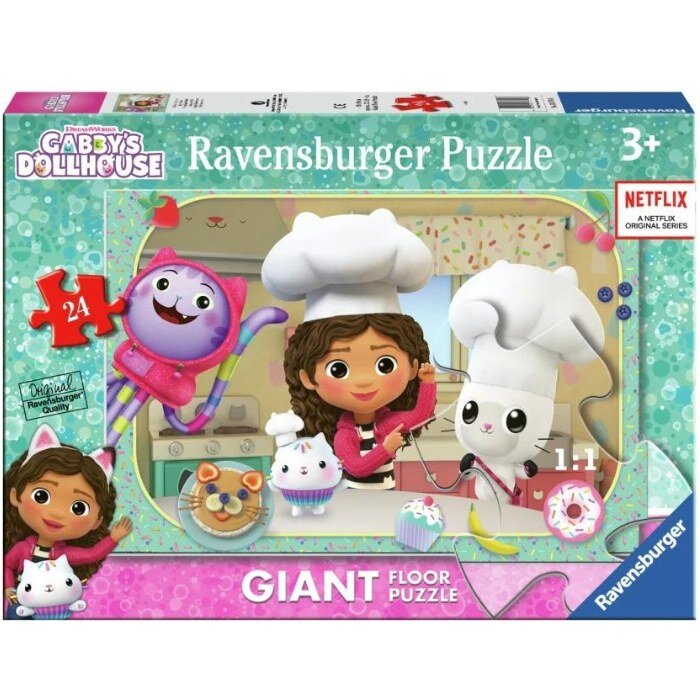 Ravensburger Golvpussel - Gabby's Dollhouse 24 bitar