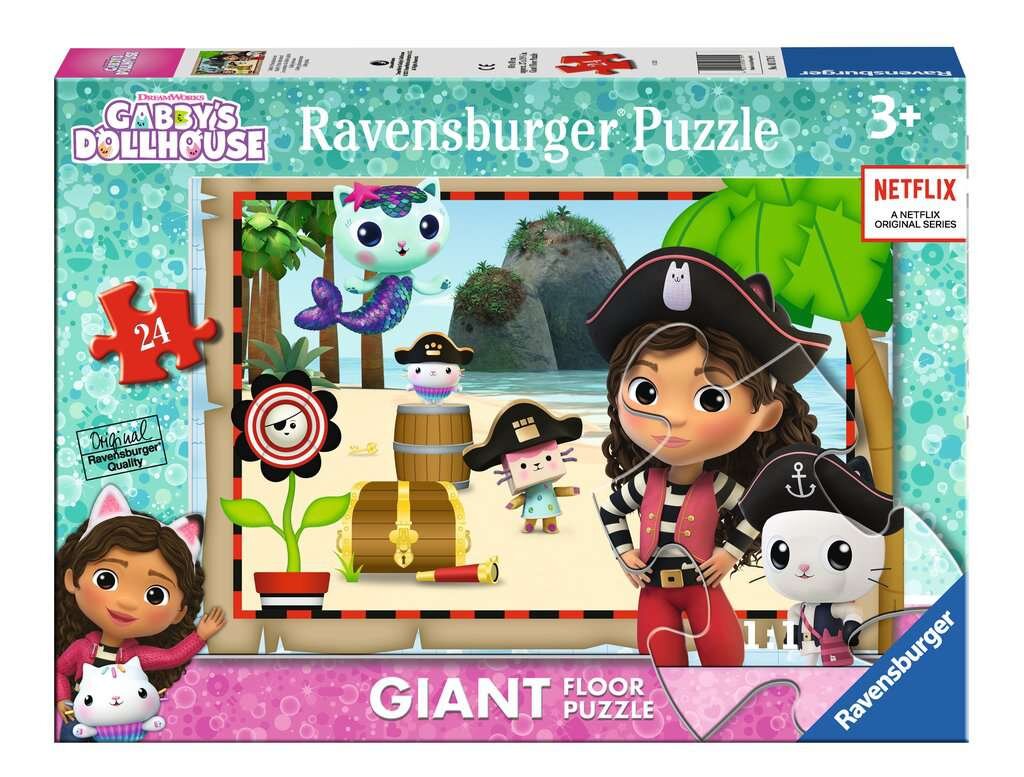 Ravensburger Golvpussel - Gabby's Dollhouse 24 bitar