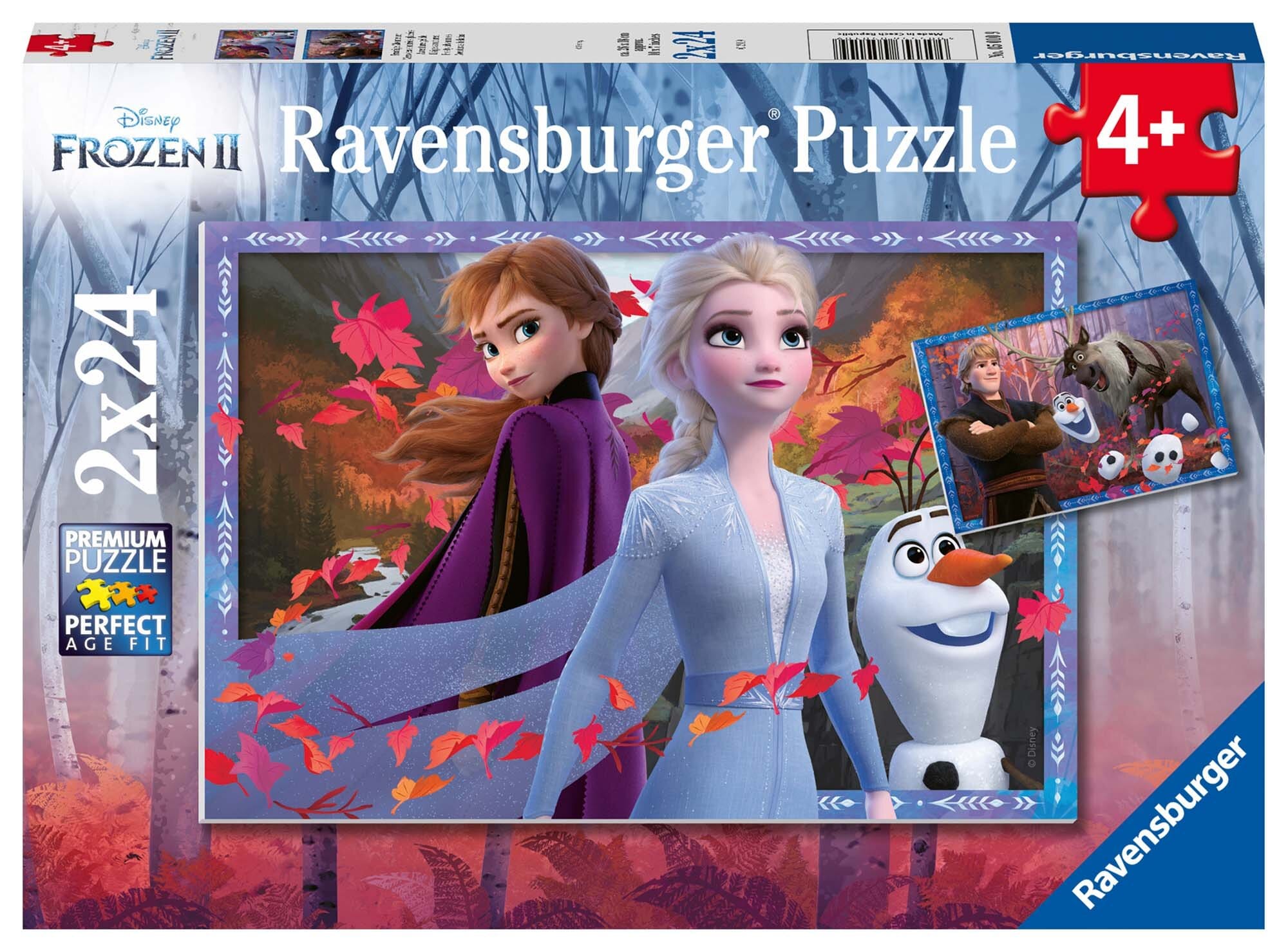 Ravensburger Pussel, Disney - Frozen 2x24 bitar