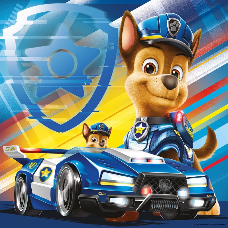 Ravensburger Pussel - Paw Patrol Movie 3x49 bitar