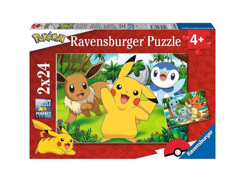 Ravensburger Pussel - Pokémon 2x24 bitar