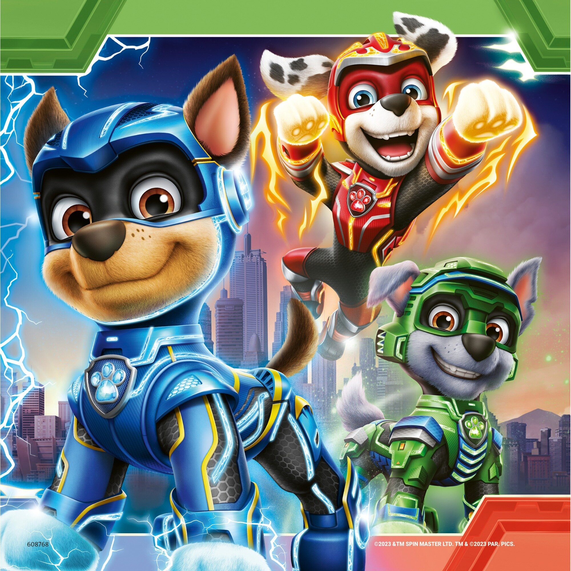 Ravensburger Pussel - Paw Patrol The Mighty Movie 3x49 bitar