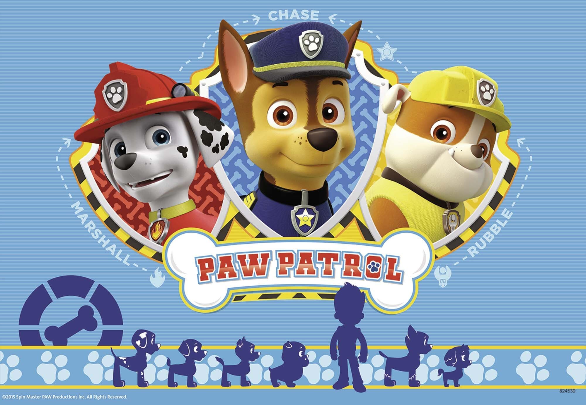 Ravensburger Pussel - Paw Patrol 2x12 bitar