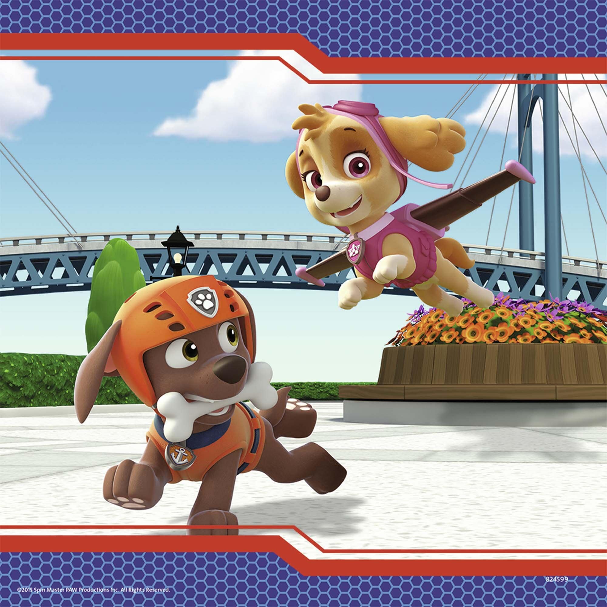 Ravensburger Pussel, Paw Patrol - Fury Heroes 3x49 bitar