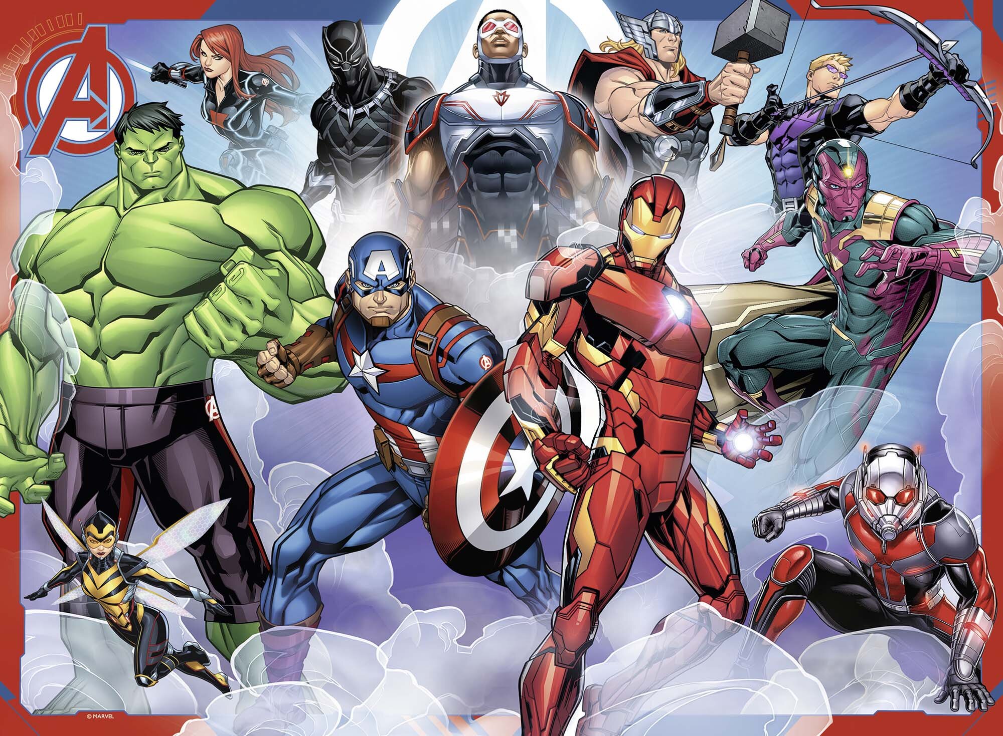 Ravensburger Pussel - Marvel Avengers 100 bitar XXL