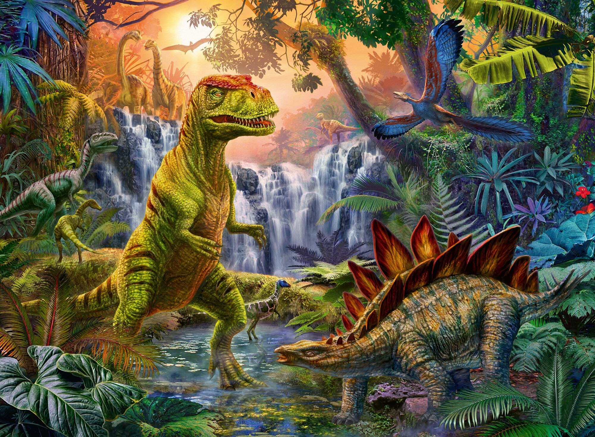 Ravensburger Pussel - Dinosaurie oas 100 bitar XXL