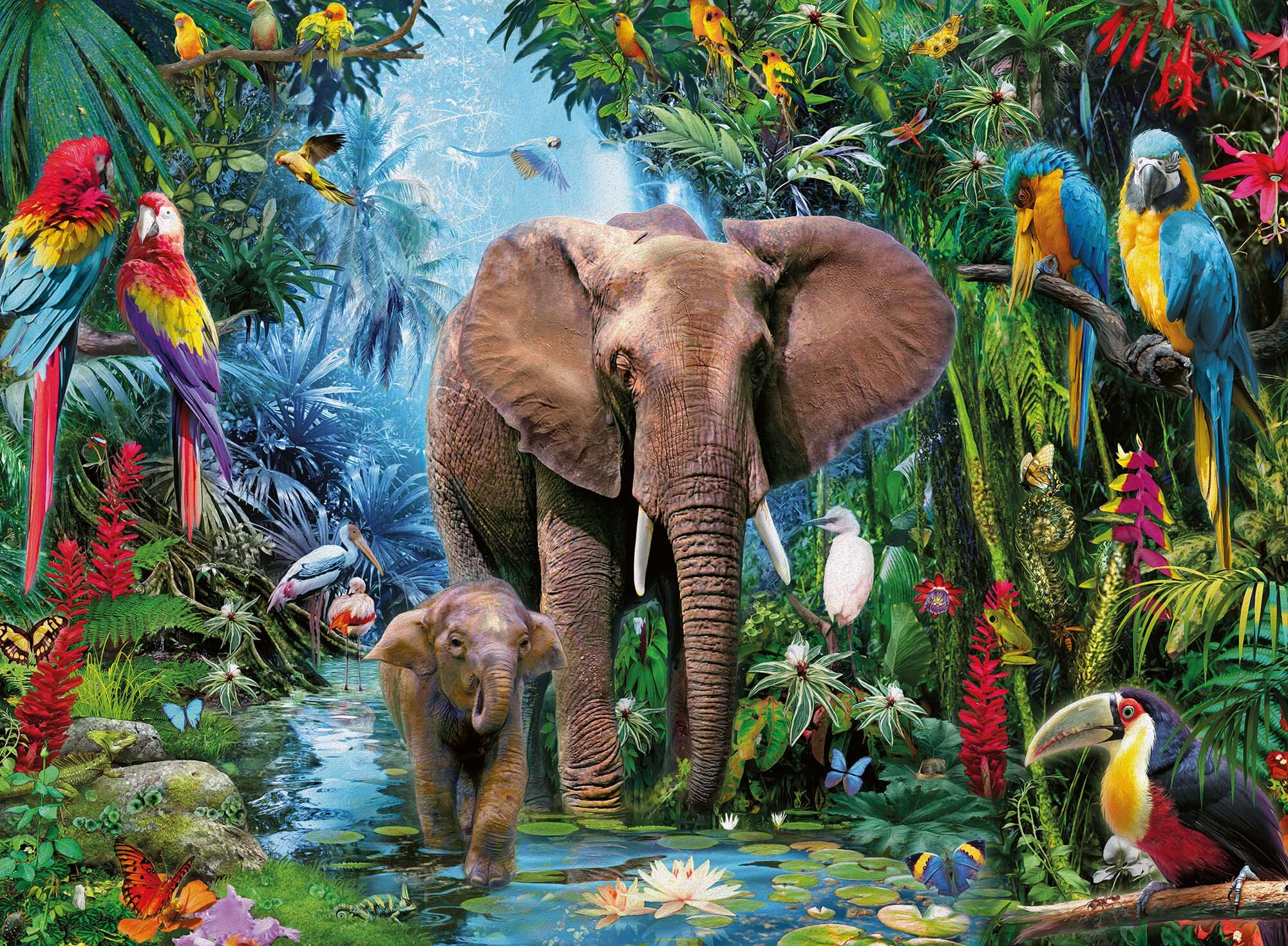 Ravensburger Pussel - Safaridjur 150 bitar XXL