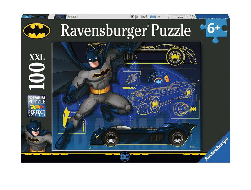 Ravensburger Pussel - Batman Batmobile 100 bitar