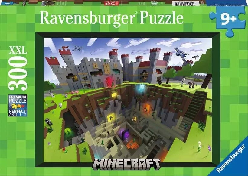 Ravensburger Pussel Minecraft Cutaway - 300 bitar