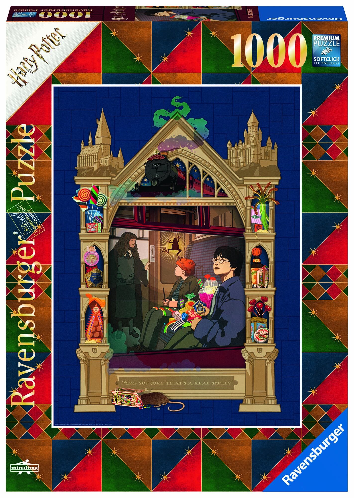 Ravensburger Pussel - Harry Potter Hogwarts 1000 bitar