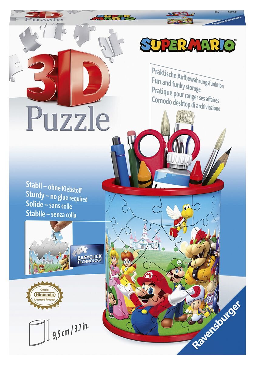 Ravensburger 3D Pussel - Super Mario pennställ 54 bitar