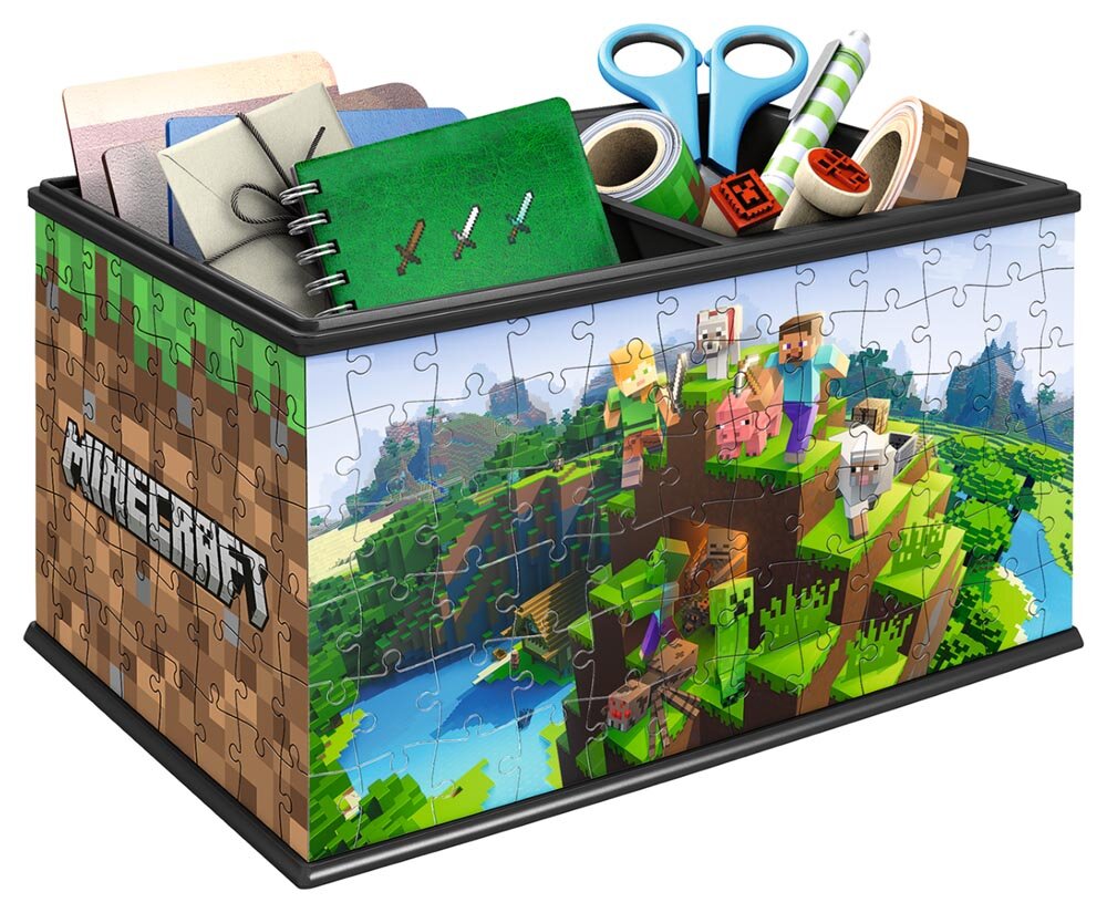 Ravensburger 3D Pussel - Minecraft förvaringslåda 216 bitar