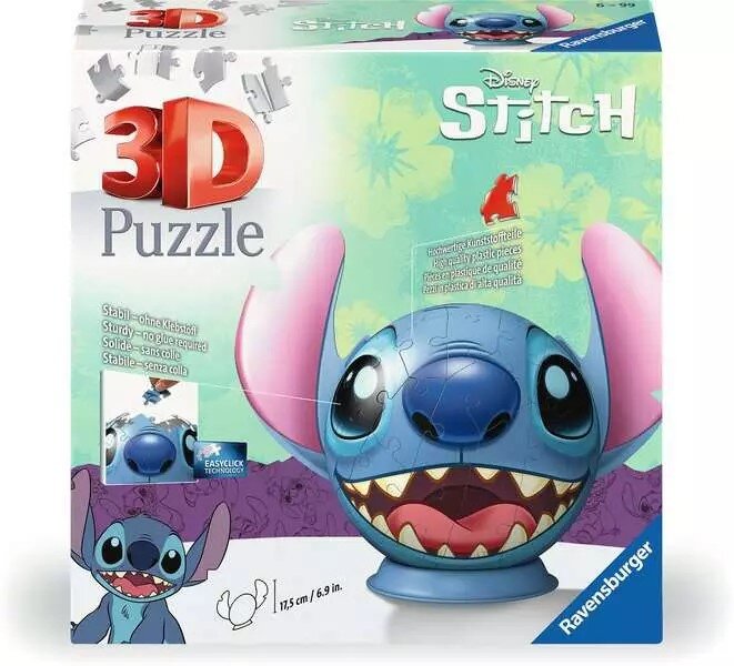 Ravensburger 3D Pussel - Stitch 77 bitar