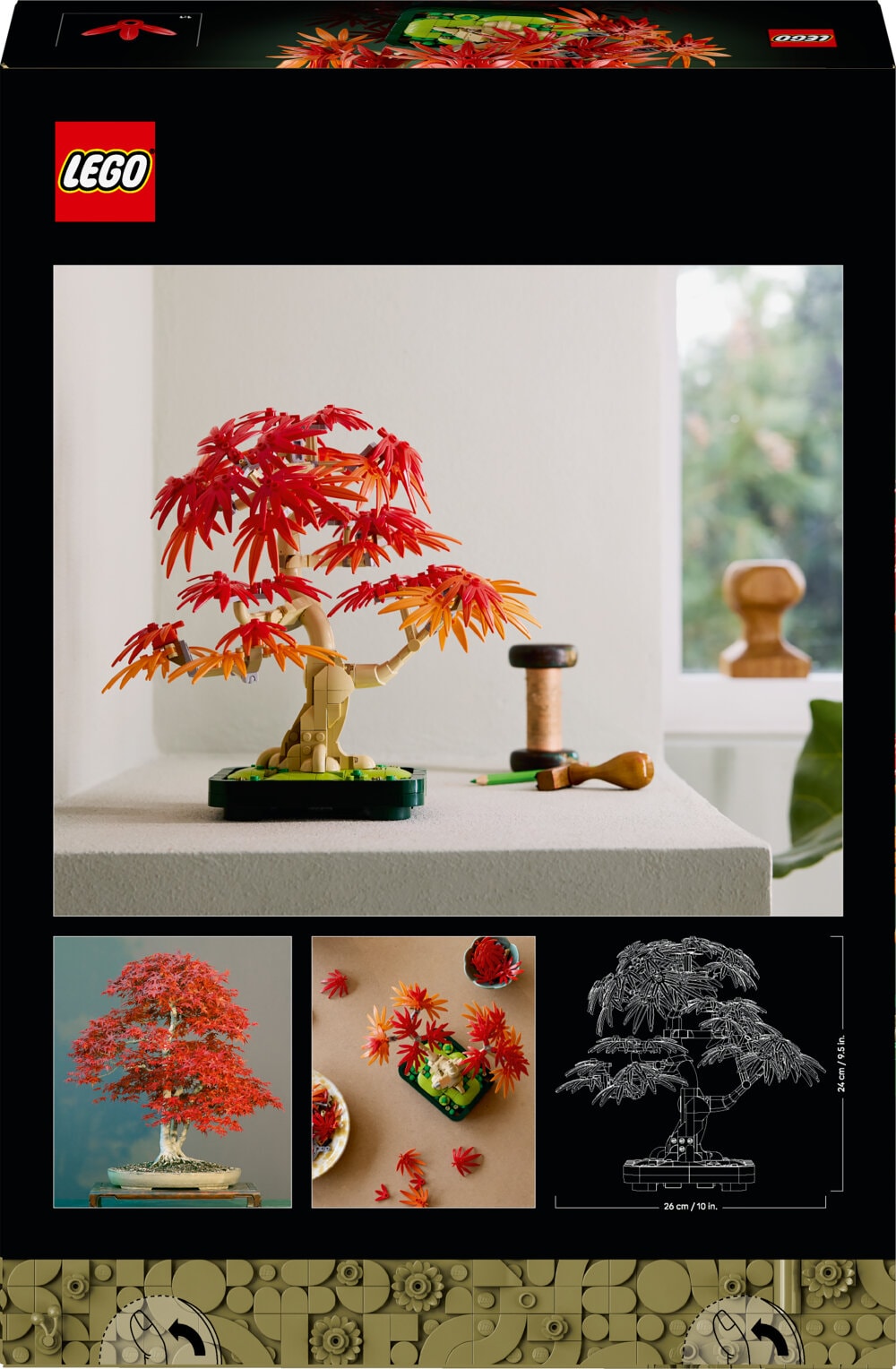LEGO Botanicals - Bonsaiträd: Japansk lönn 18+