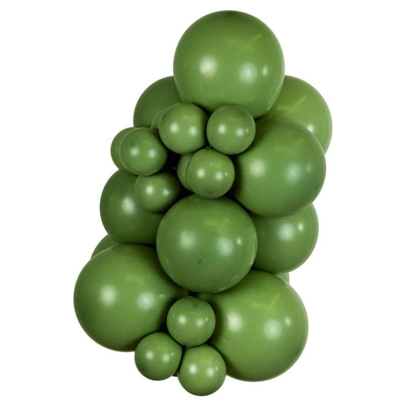 Premium Latexballonger Eukalyptus 60 cm 2-pack
