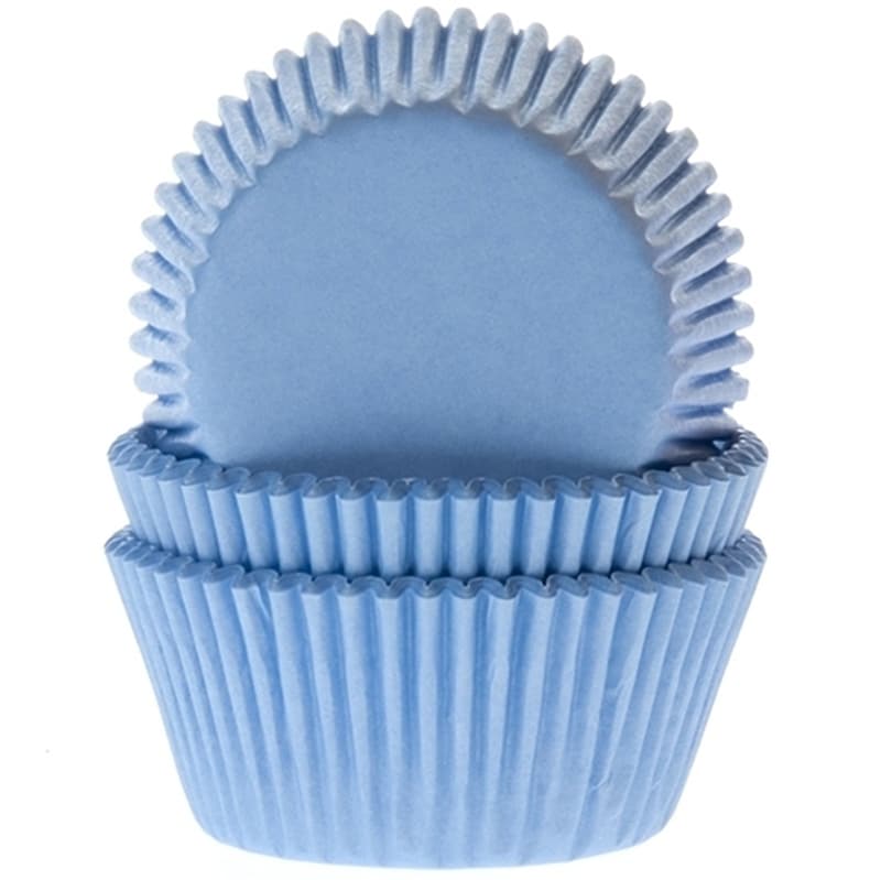 Muffinsformar -  Ljusblå 50-pack
