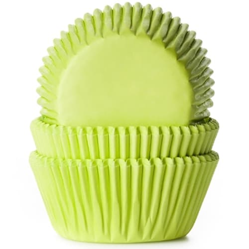 Muffinsformar - Limegrön 50-pack