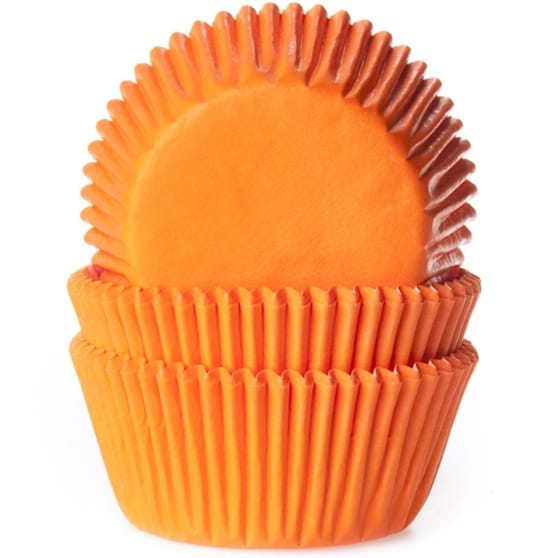 Muffinsformar - Orange 50-pack